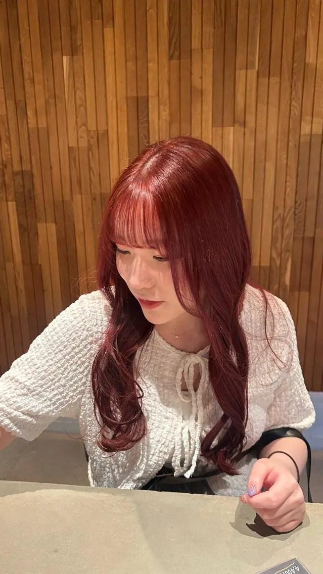 ロング ヘアカラー 野田阪神/暖色カラー Kairi🐬のヘアスタイル
