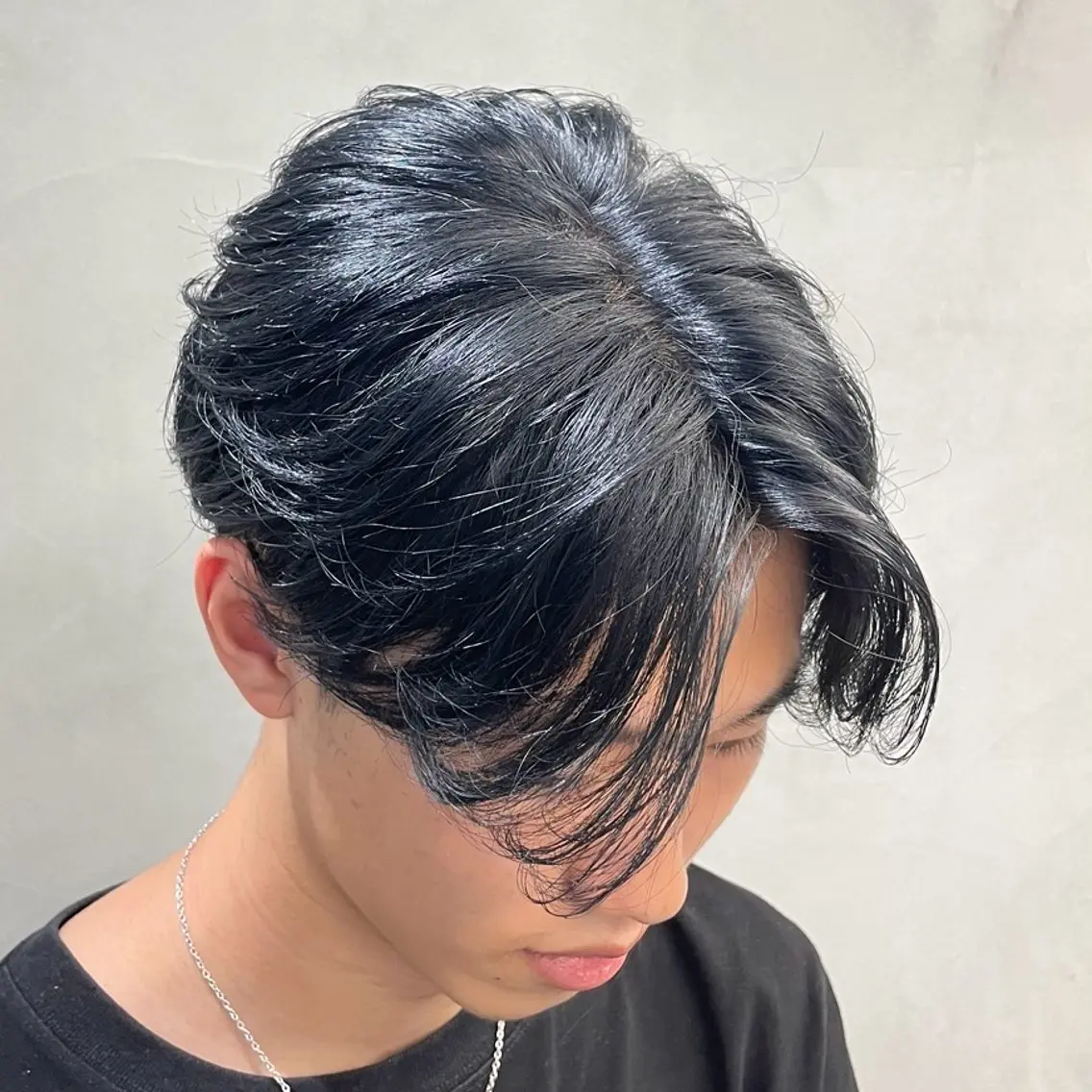 ミディアム カラー ヘアアレンジ メンズ fifth 石川 凪のヘアスタイル