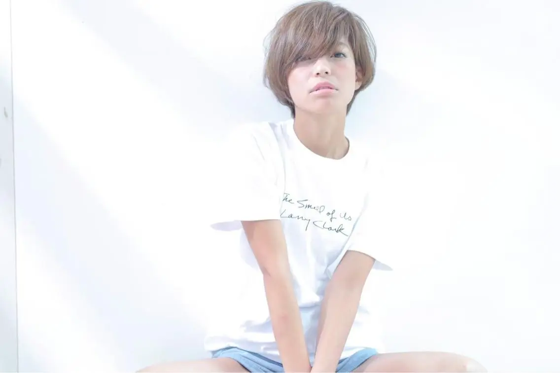ショート 韓国ヘア🕊村上 ののこ🕊のヘアスタイル