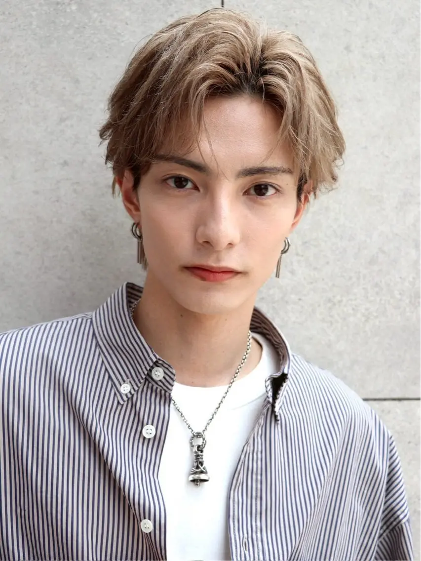 メンズ りき カラーモデル レディースも可能のヘアスタイル