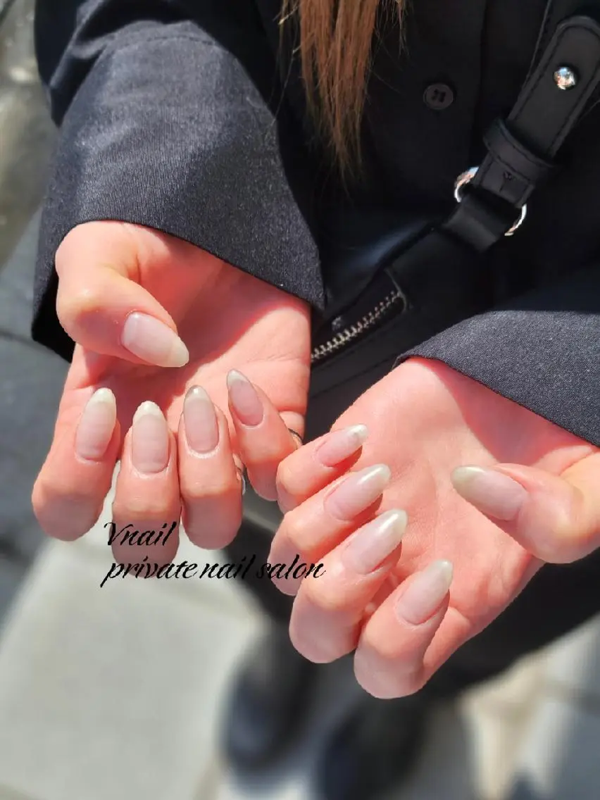 クリアネイルの写真