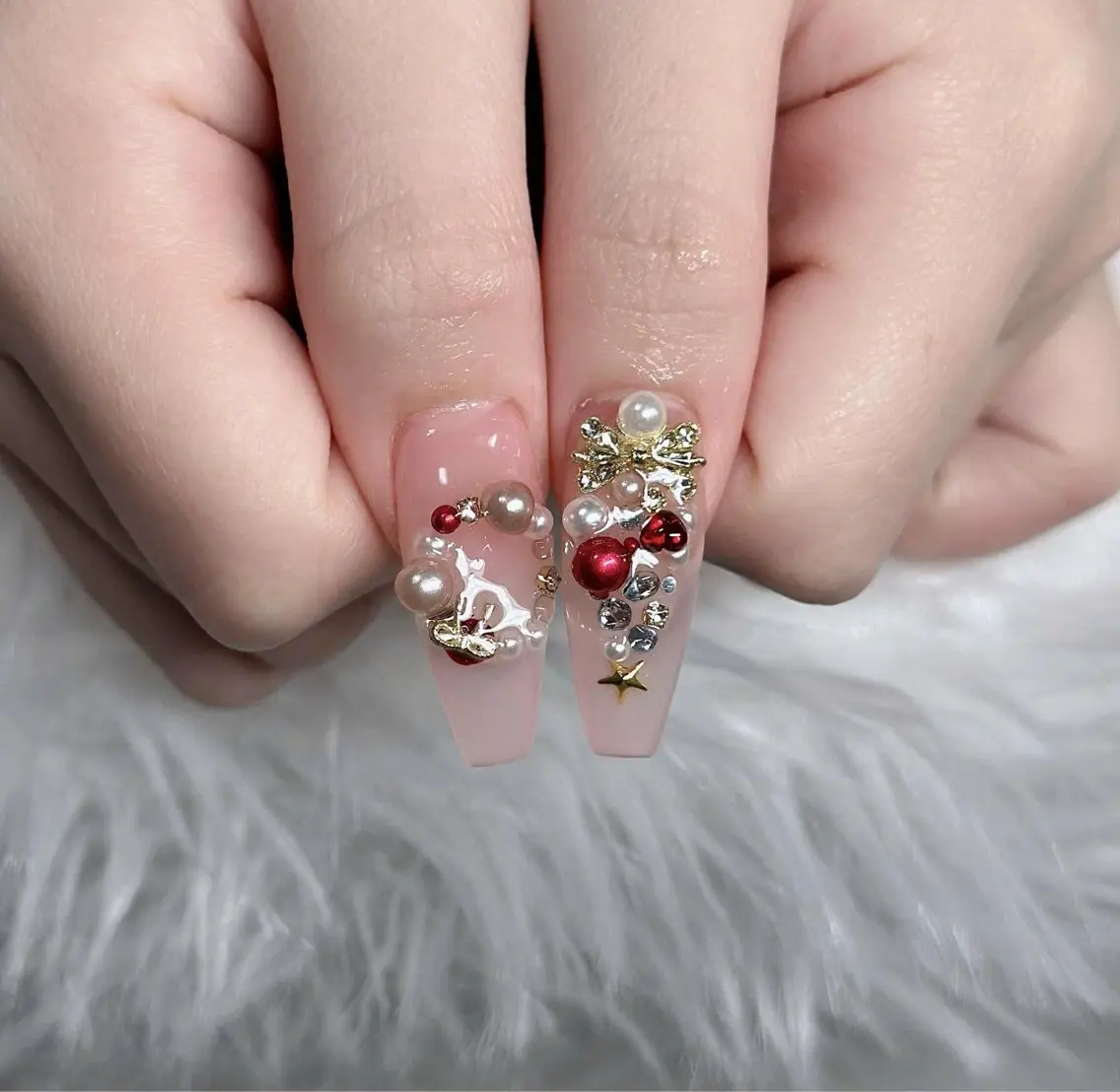 ネイル オーロラネイル フレンチネイル ジェルネイル ハロウィン 韓国ネイル ハンドネイル H.baby Nail Salonのネイルデザイン