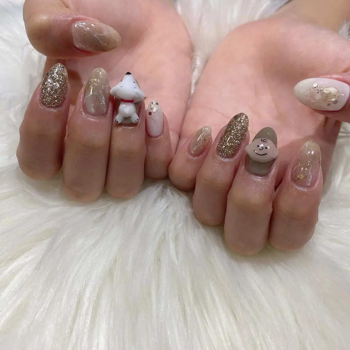 ネイル ハンドネイル 西岡 杏のネイルデザイン