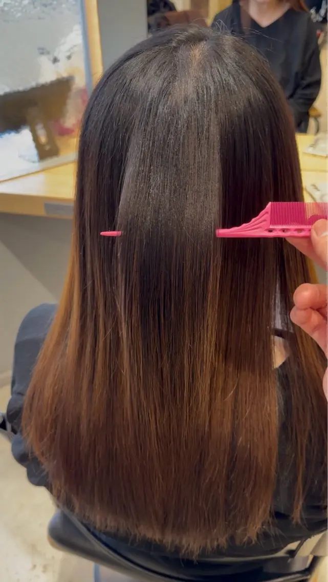 ロング トリートメント 保坂 瞭のヘアスタイル