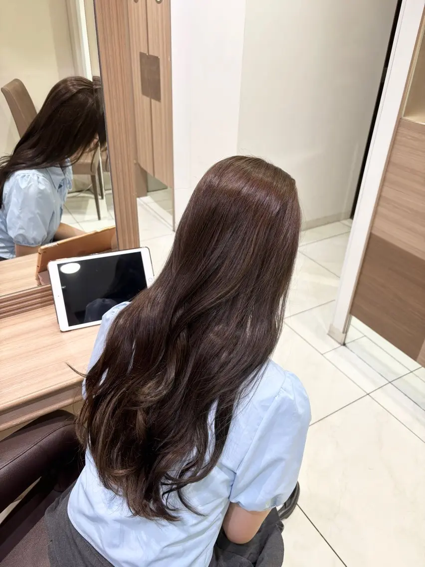 ワンカラー➕2stepトリートメント🧸🍒の写真