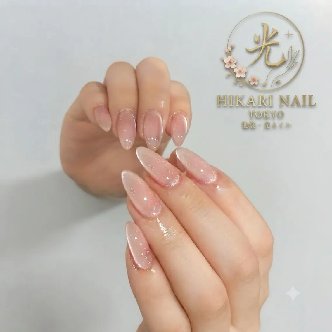 ネイル チークネイル 長さ出し フレンチネイル ガーリー ハロウィン ハンドネイル HikariNail Ikebukuroのネイルデザイン