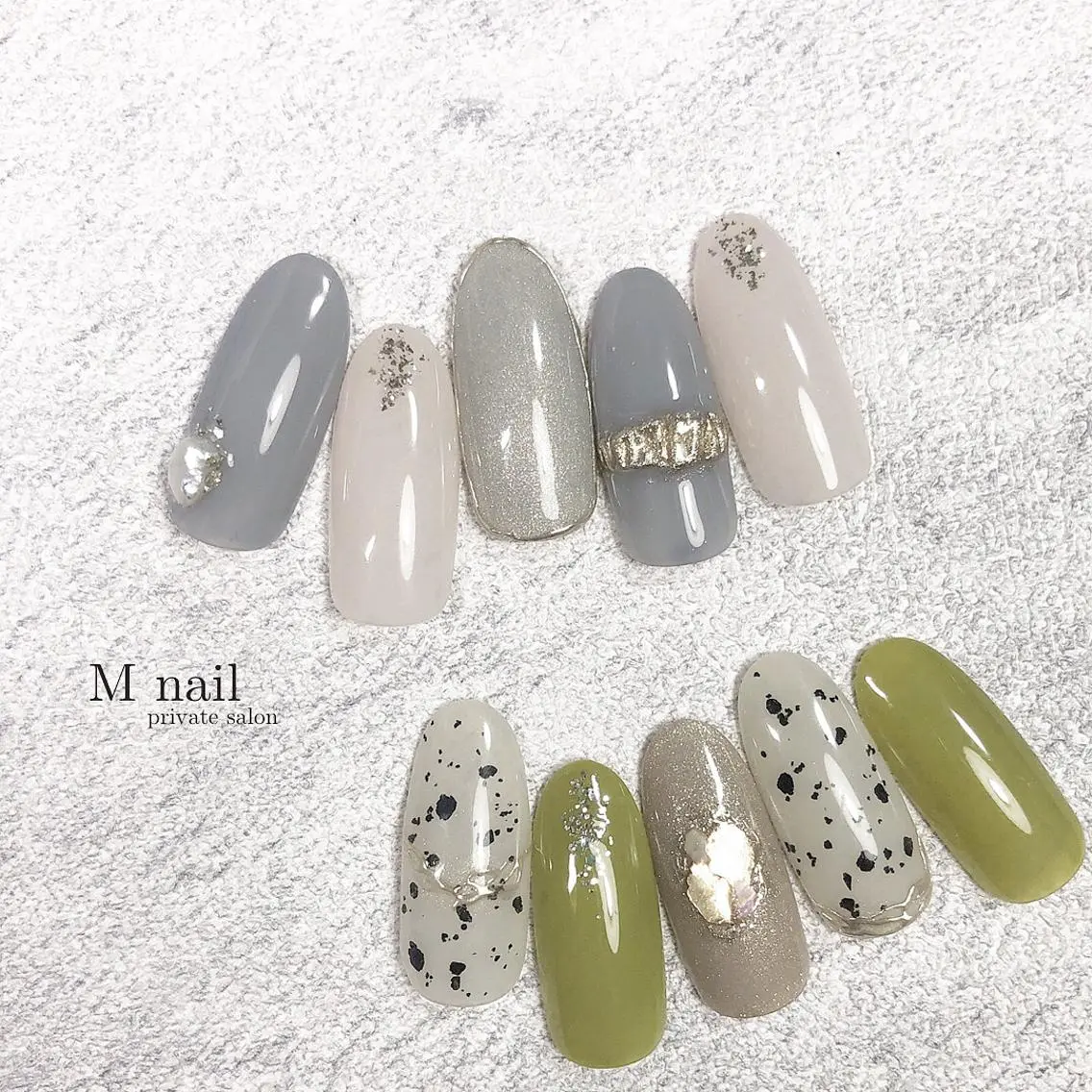 ネイル ハンドネイル M nailのネイルデザイン