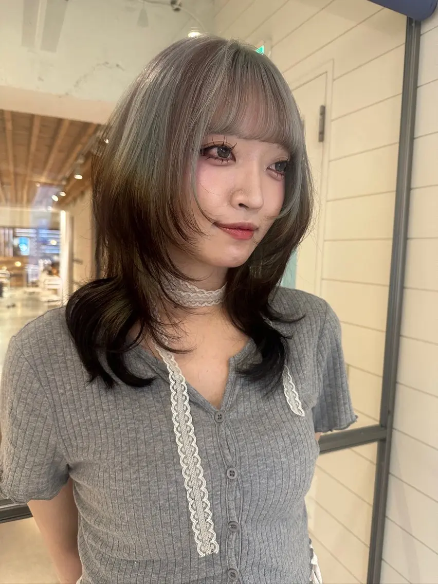 💎韓国トレンドのハッシュカット💎🇰🇷の写真