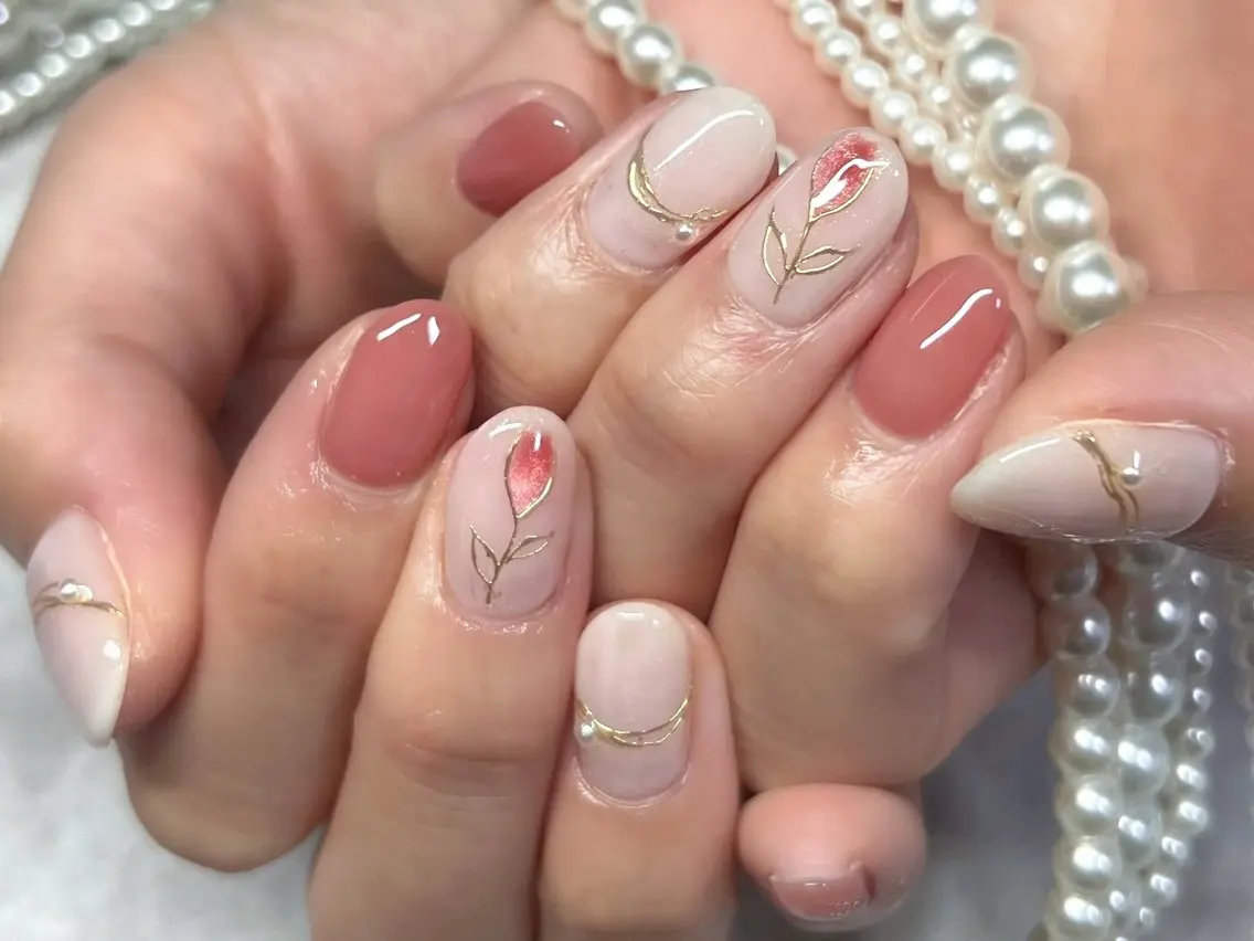 ネイル ハンドネイル Nail Salon Lianのネイルデザイン
