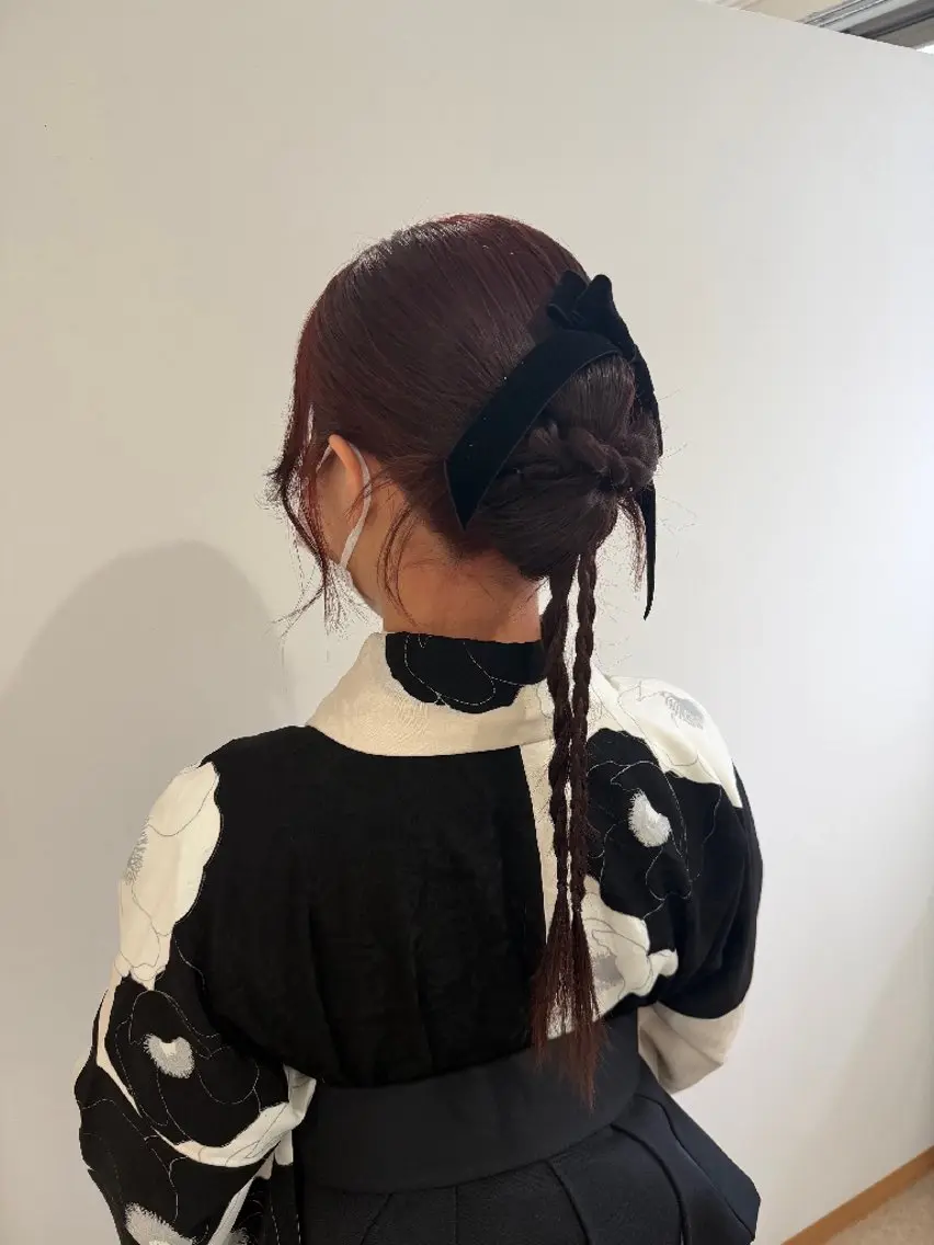 ロング ヘアアレンジ 幕張🎀ヘアメイク 早朝OK◎NOXのヘアスタイル