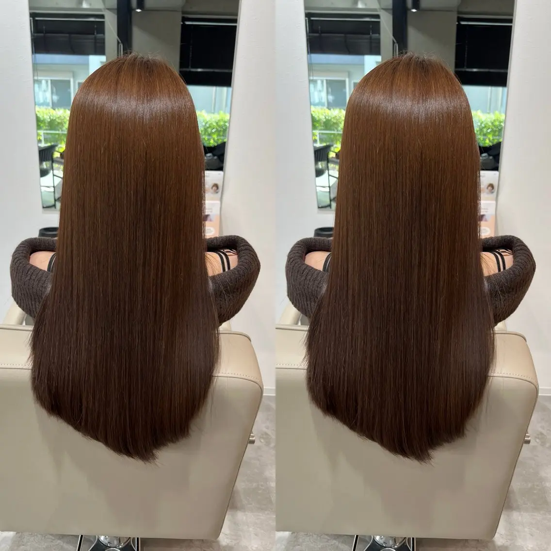 ロング 髪質改善 ロング トリートメント ヘアカラー トリートメント ヘッドスパ 🫧髪質改善 縮毛矯正特化🫧中西のヘアスタイル