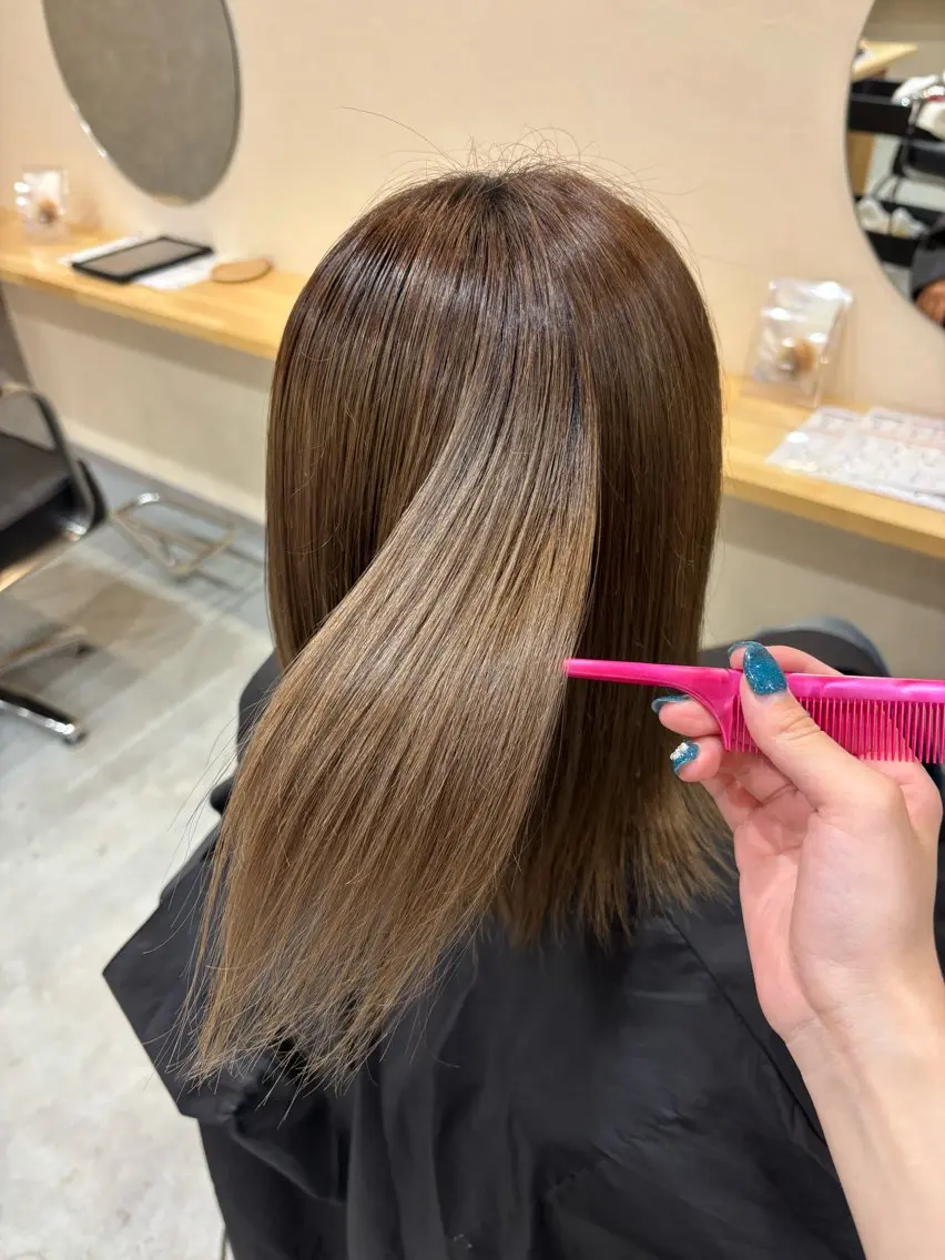 ミディアム トリートメント 髪質改善 トリートメント🎀❕のヘアスタイル