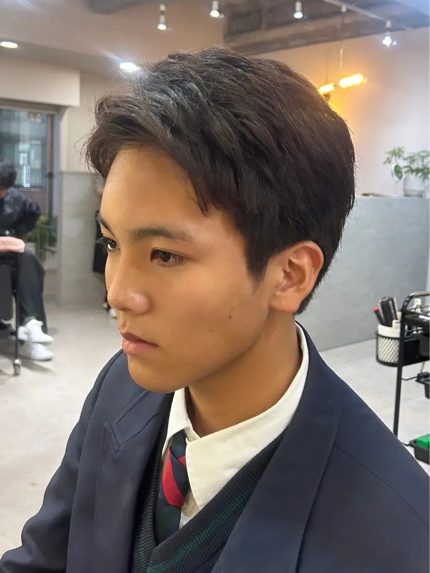 メンズ か れんのヘアスタイル