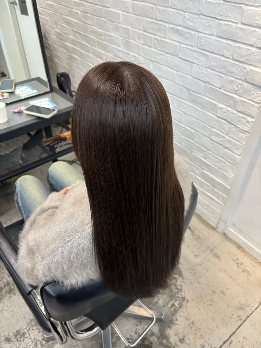 ロング カラー ヘアカラー トリートメント ダメージレス艶髪 🦋MISAKI🦋のヘアスタイル