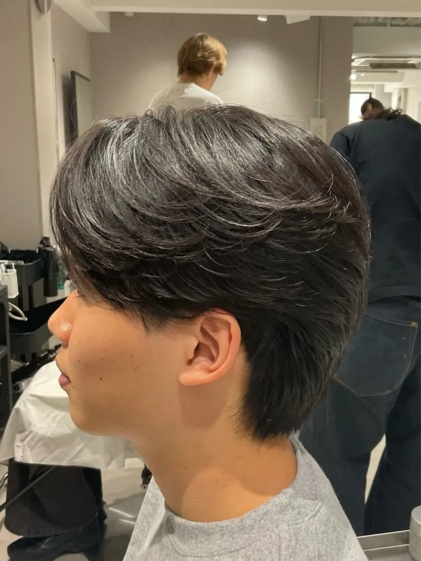 メンズ カット 縮毛矯正 メンズ縮毛矯正 Ⅰ池袋Ⅰ原田海朱のヘアスタイル