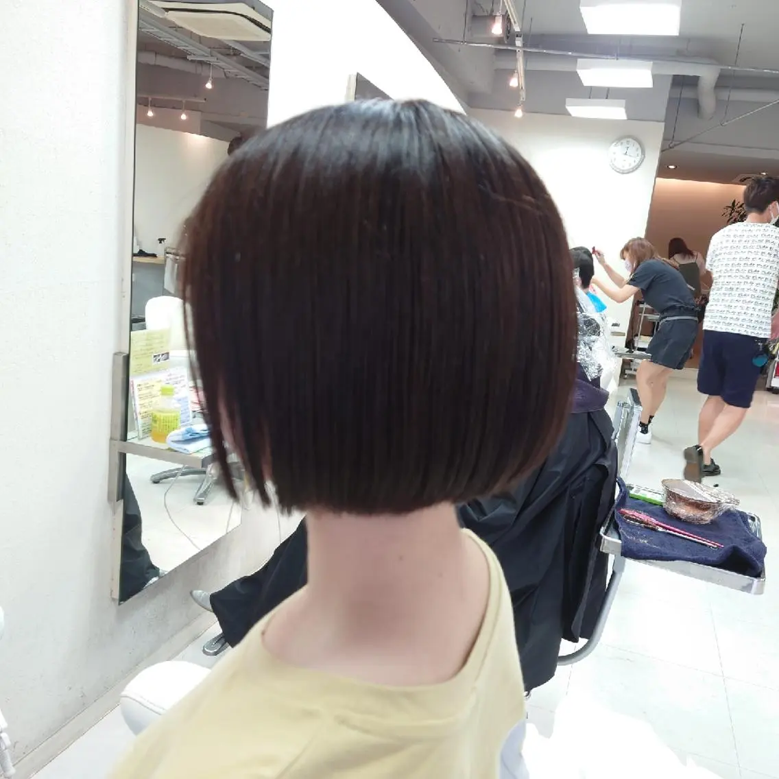 ショート ボブ nagane sayakaのヘアスタイル