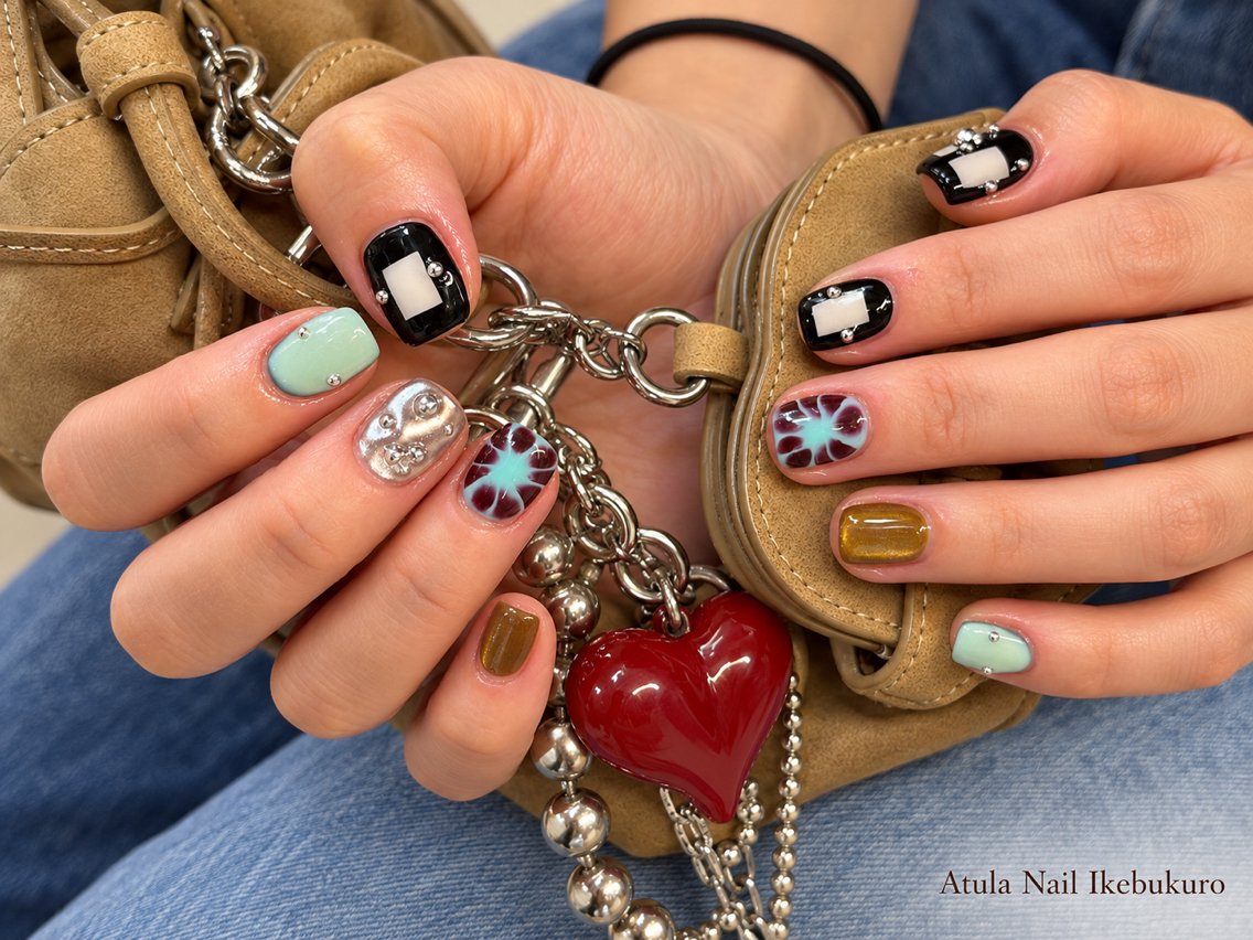 ネイル ハンドネイル Atula nail Momoのネイルデザイン