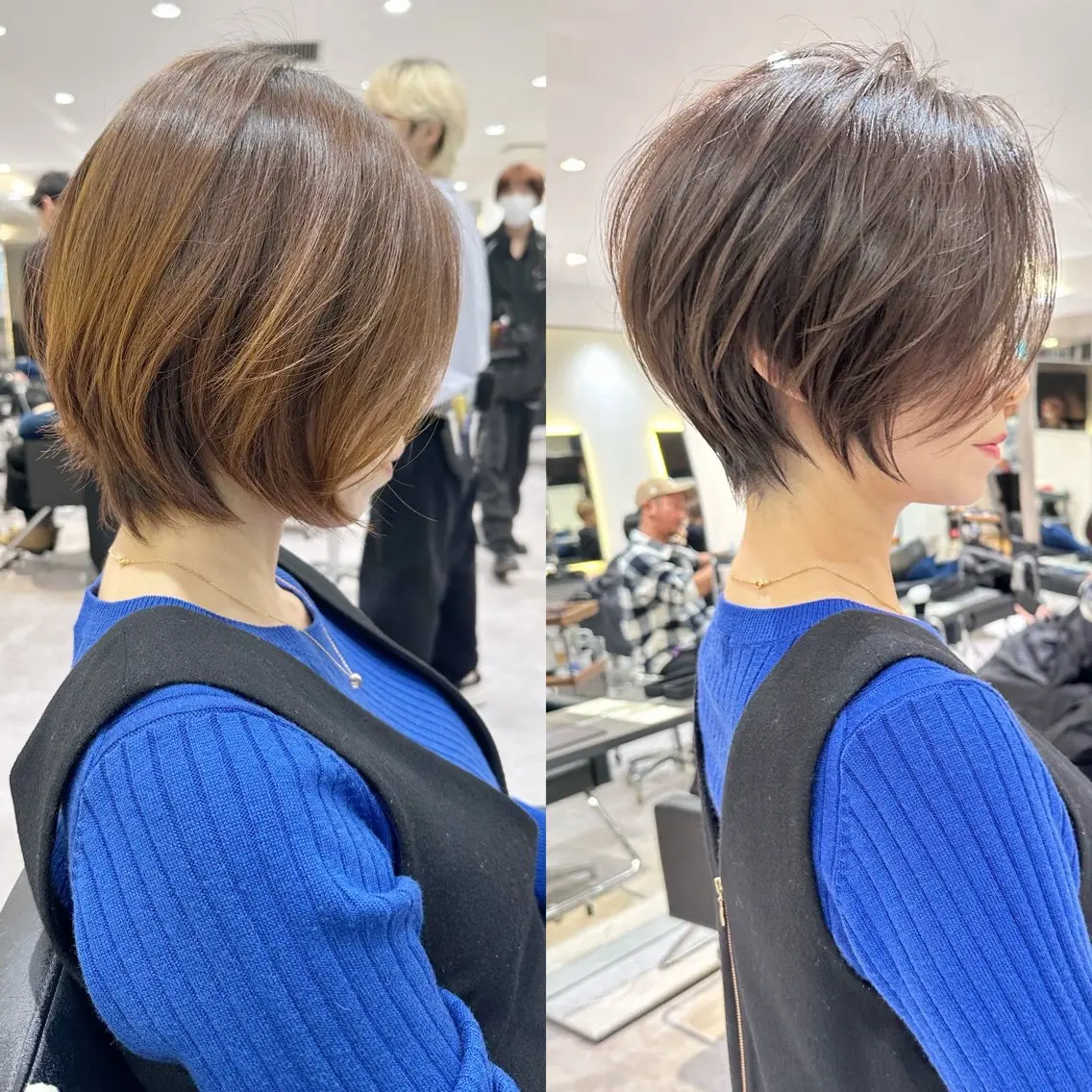 ショート カラー カット ヘアカラー ショート特化/ 似合わせ MARIAのヘアスタイル