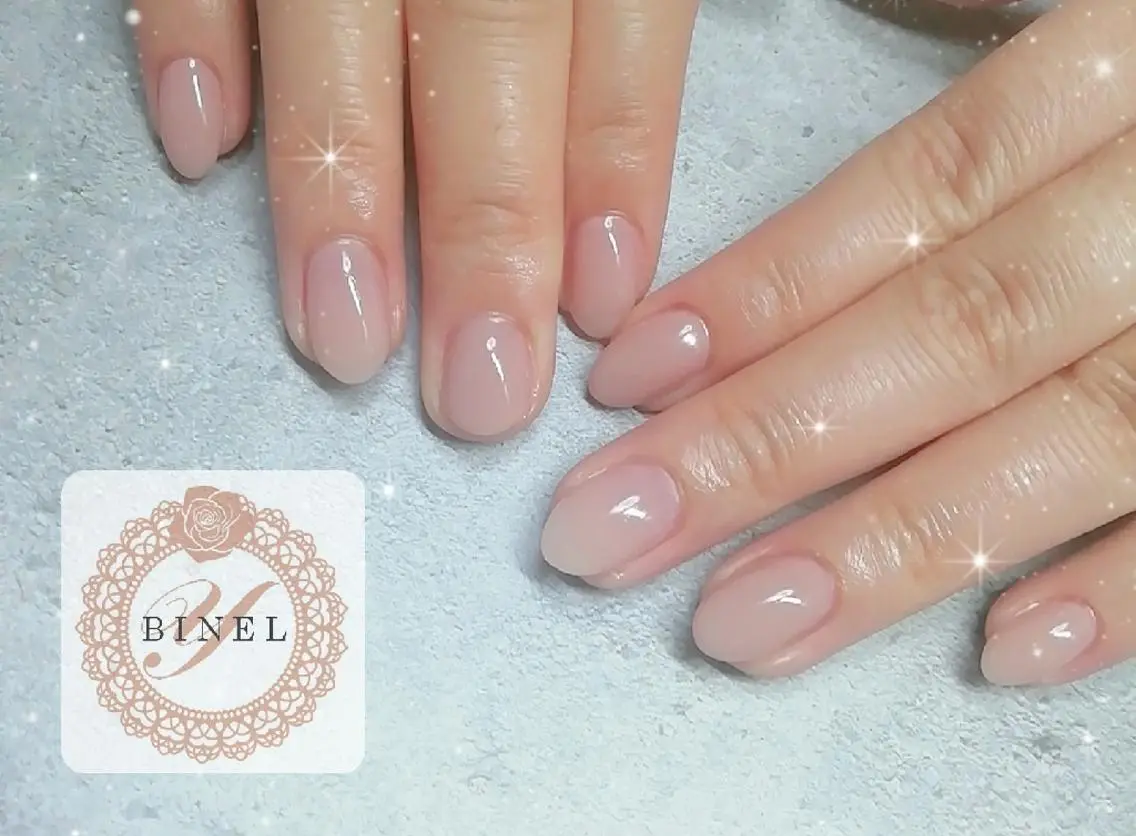 ネイル オフィスネイル ワンカラーネイル ハンドネイル Nail Salon Y.BINELのネイルデザイン