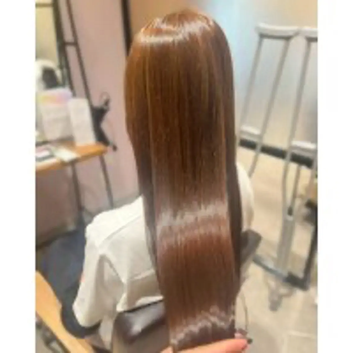 ロング ヘアカラー トリートメント メンズモデル🫧 高口小春のヘアスタイル
