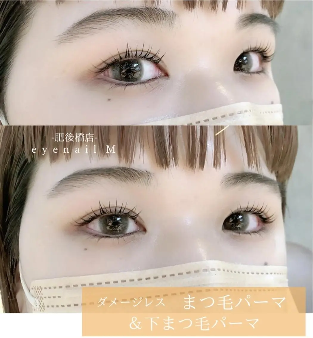 マツエク・マツパ アイブロウ eyenail m🌿期間限定のマツエク・マツパデザイン
