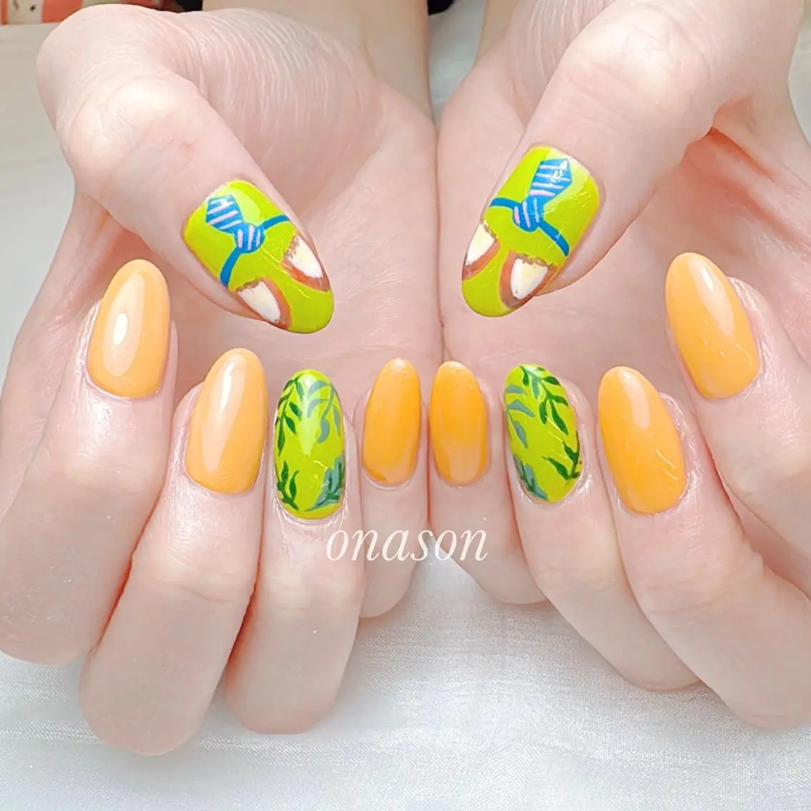ネイル ハンドネイル Onason NailSalonのネイルデザイン