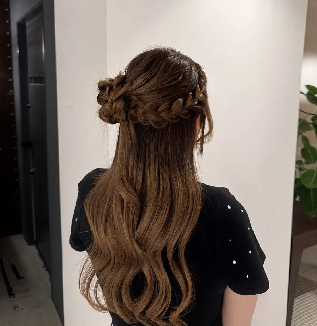 ロング ヘアアレンジ ヘアセット あゆみ/中津 /透明感カラーのヘアスタイル