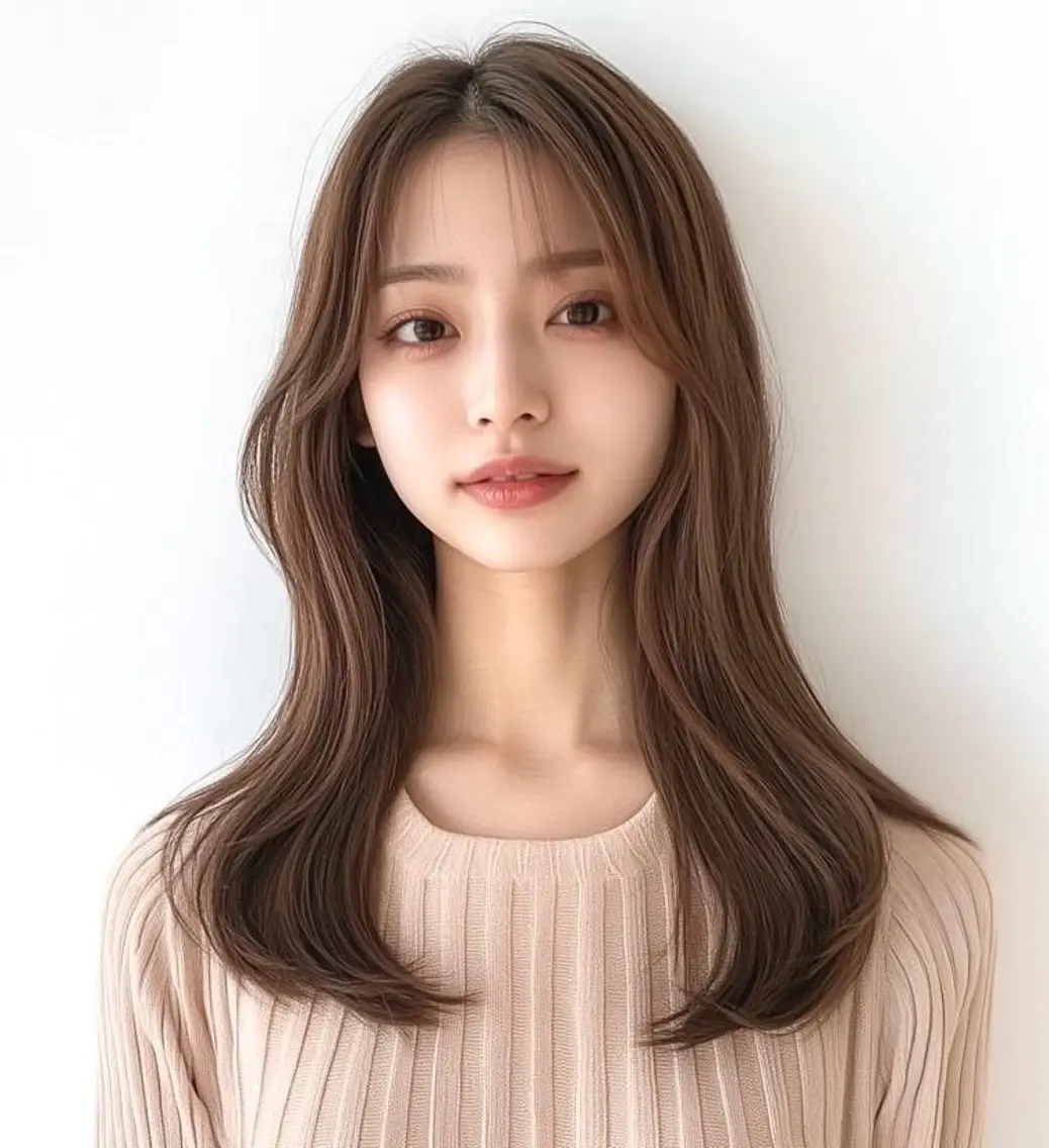 ミディアム 艶カラー/ヘアセット 着付け　ふうか　渋谷のヘアスタイル