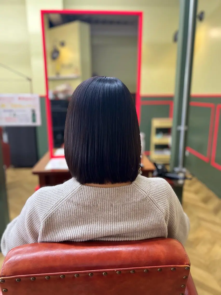 ミディアム ボブ cure k  / 阿部まちこのヘアスタイル