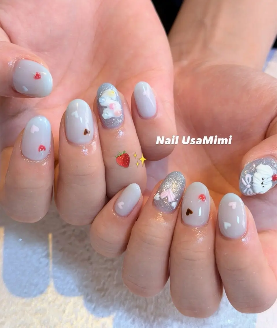 ネイル ハンドネイル Nail Usa Mimi ASAKOのネイルデザイン