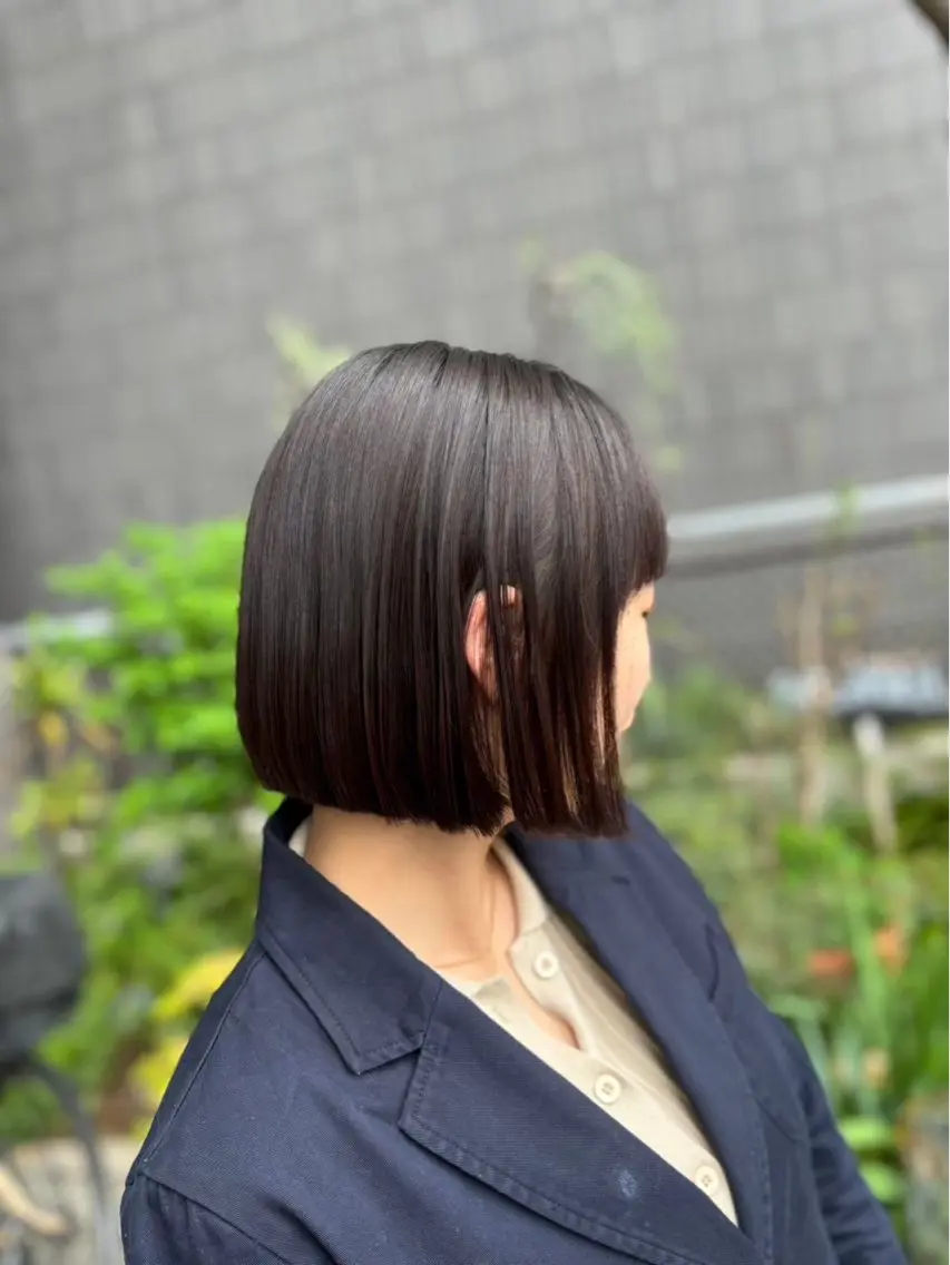 ボブカット✂️シャンプー・ブロー込み🫧(肩から上の長さ 最低3cm以上カット)の写真