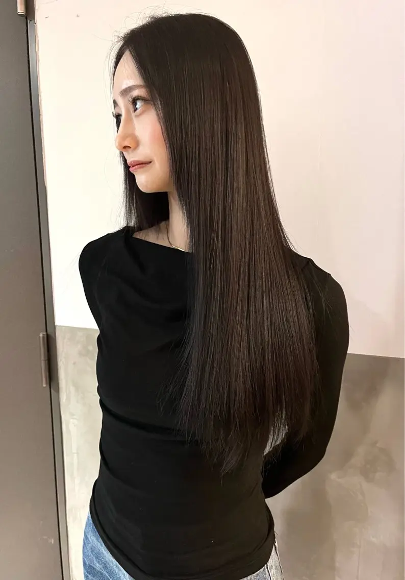 1color＋MILBON 4step treatment(U-25)の写真