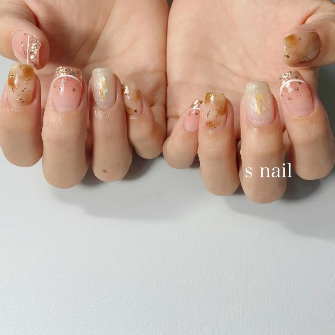 ネイル ハンドネイル s nail さとよしみゆきのネイルデザイン