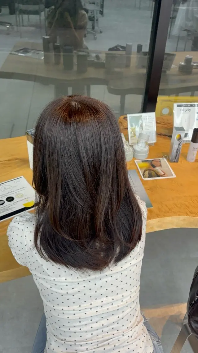 カラー 透明感カラー 🌟カラー特化型🌟 ヨッシー/亀戸のヘアスタイル