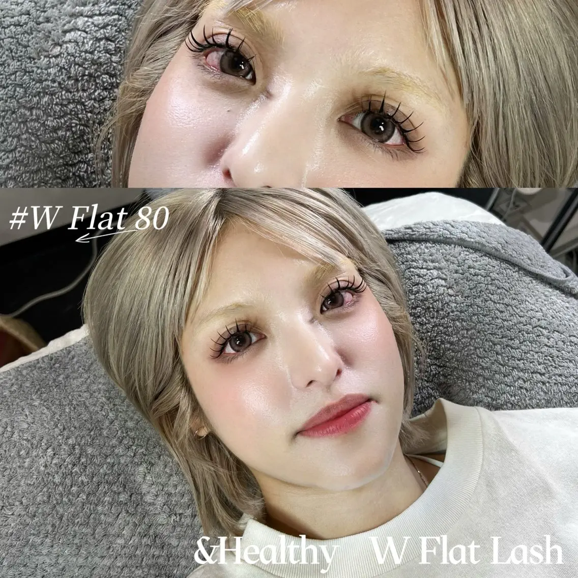 【オフ込】アンドヘルシー［LEDフラットロック80束＋パーマ］の写真