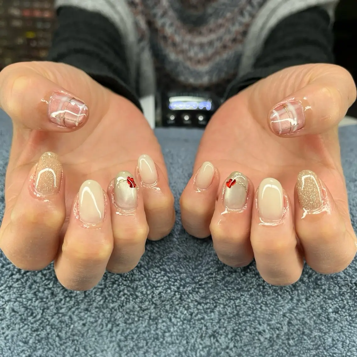 ネイル ハンドネイル フットネイル MHR nailのネイルデザイン