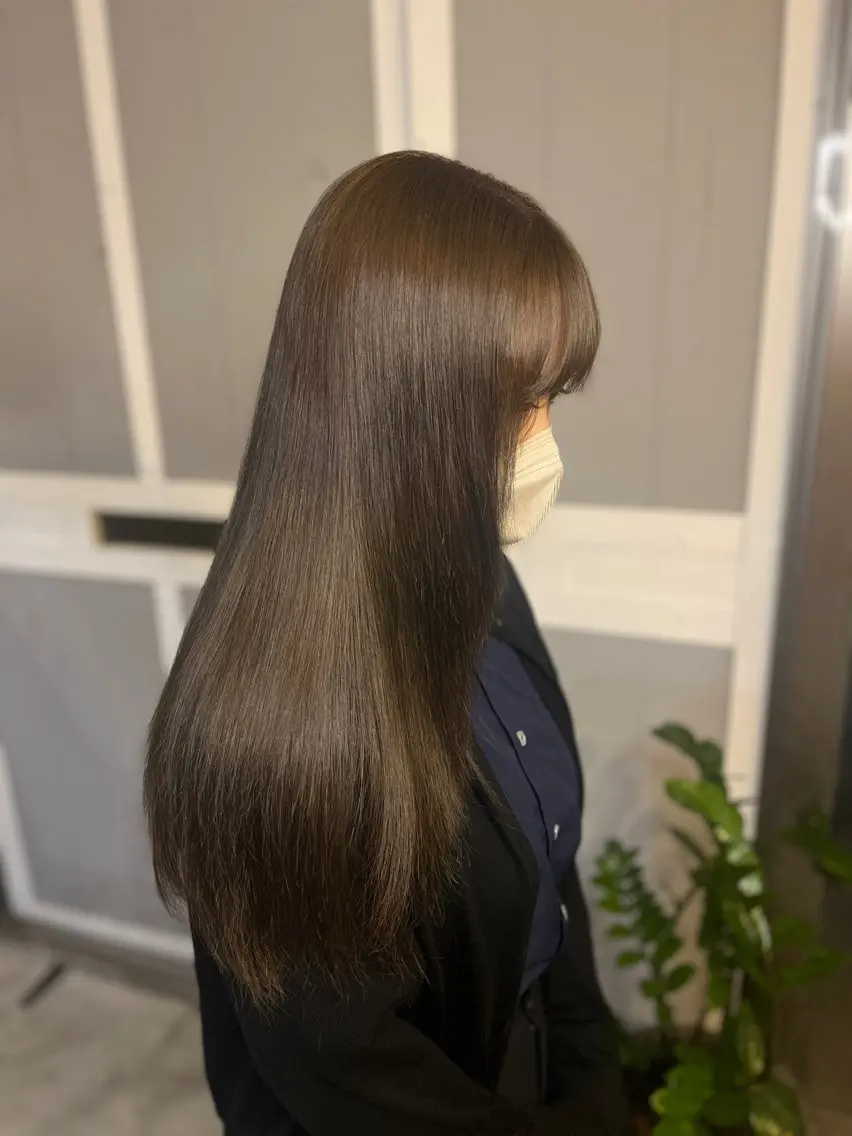 ロング miloc naha ナナカのヘアスタイル