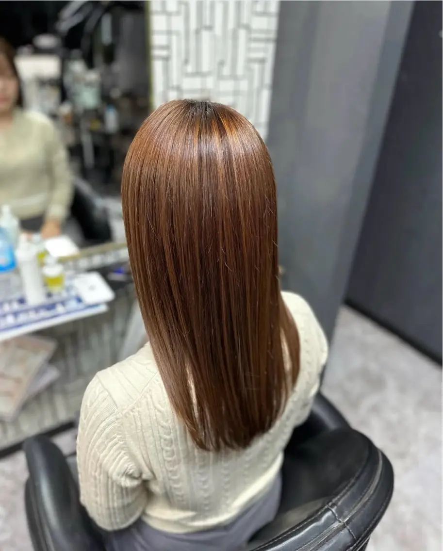 ロング トリートメント 北村 理奈のヘアスタイル