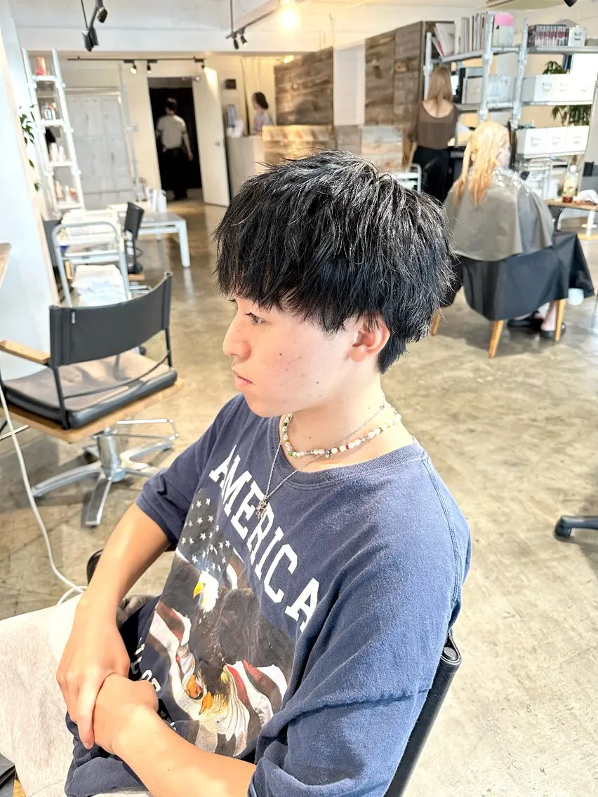 メンズ マッシュ メンズショート カット 骨格補正施術/メンズ 専門美容師/YUYAのヘアスタイル