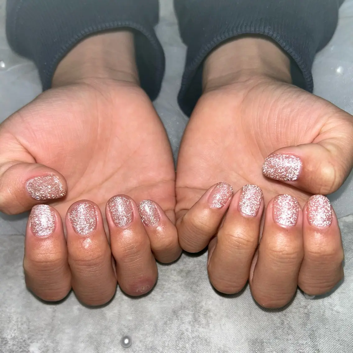 ネイル フラッシュネイル キラキラネイル ハンドネイル ten nail salon かえでのネイルデザイン