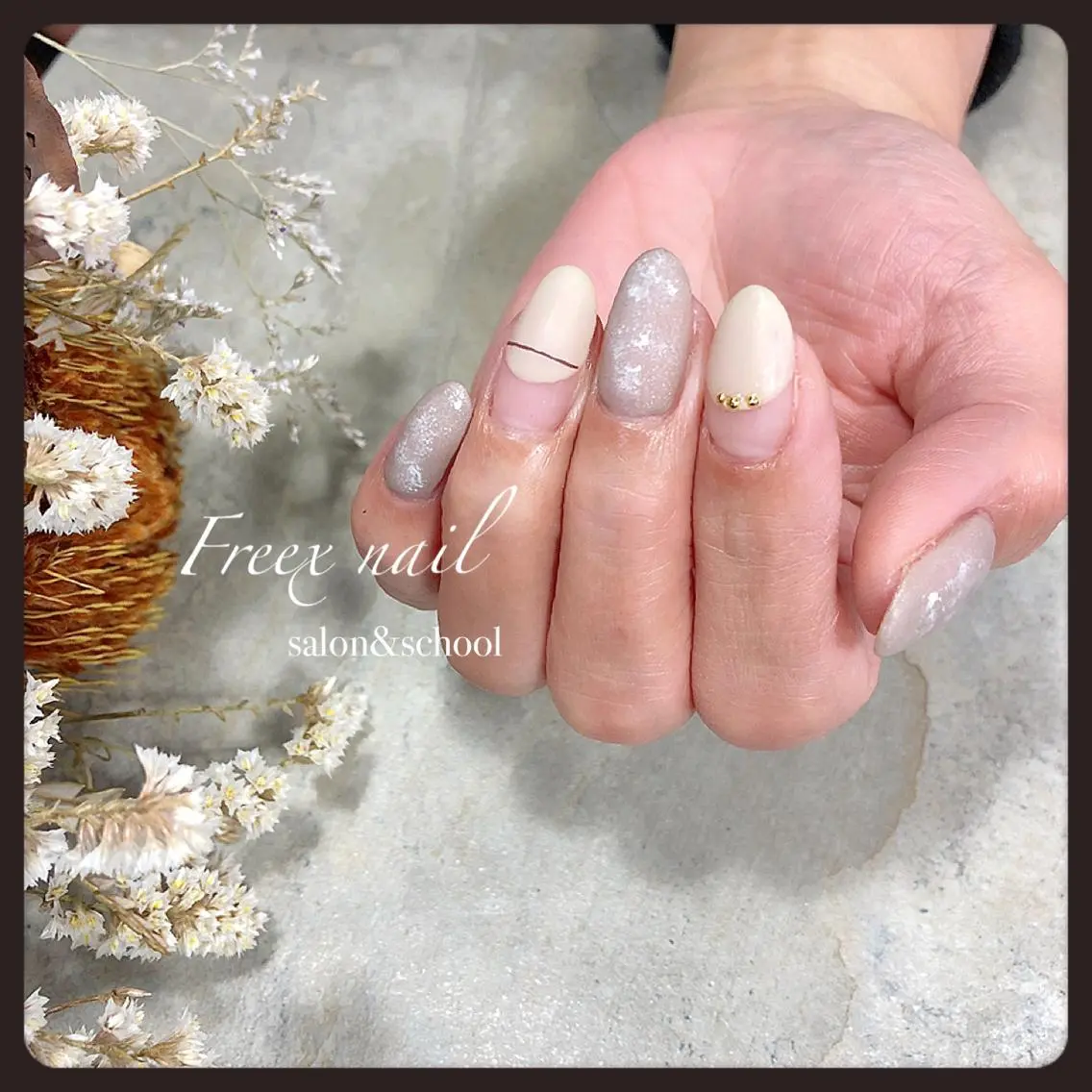 ネイル マットネイル freex nail /ニュアンス/個性派のネイルデザイン