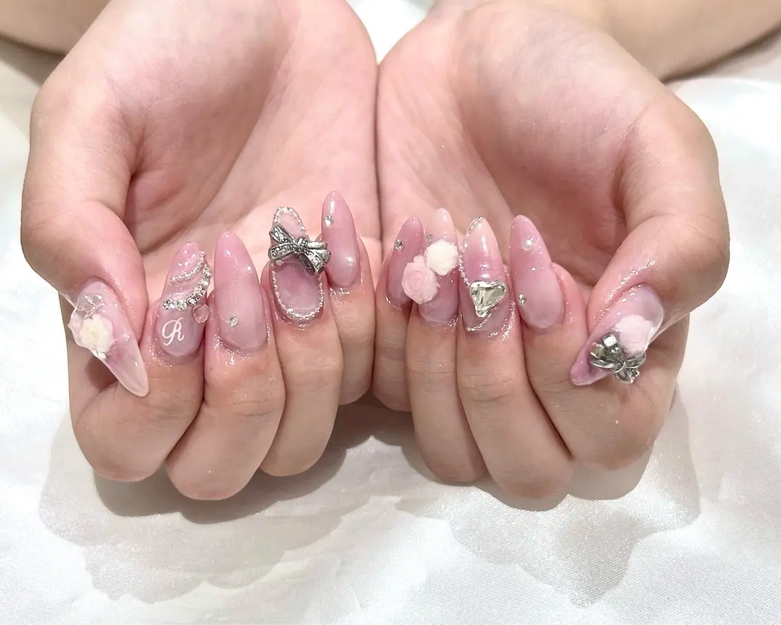 ネイル ハンドネイル ゆ きのネイルデザイン