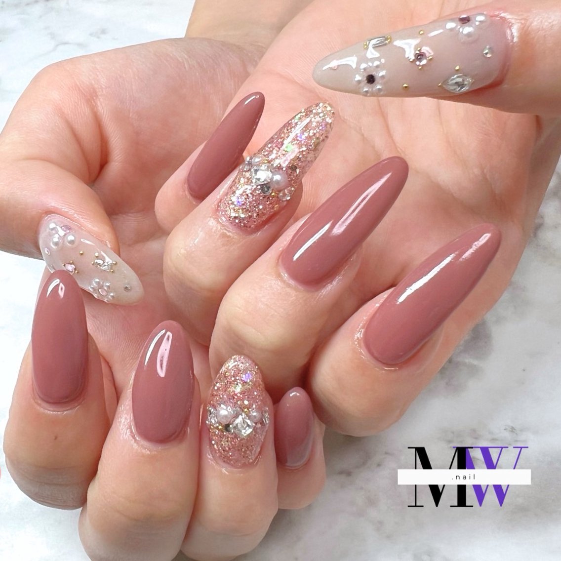 ネイル ハンドネイル MW .nailのネイルデザイン