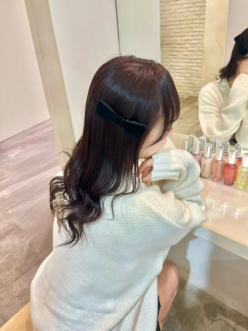 カラー カット ヘアカラー エクステ🎀 暖色カラー🎀amiのヘアスタイル