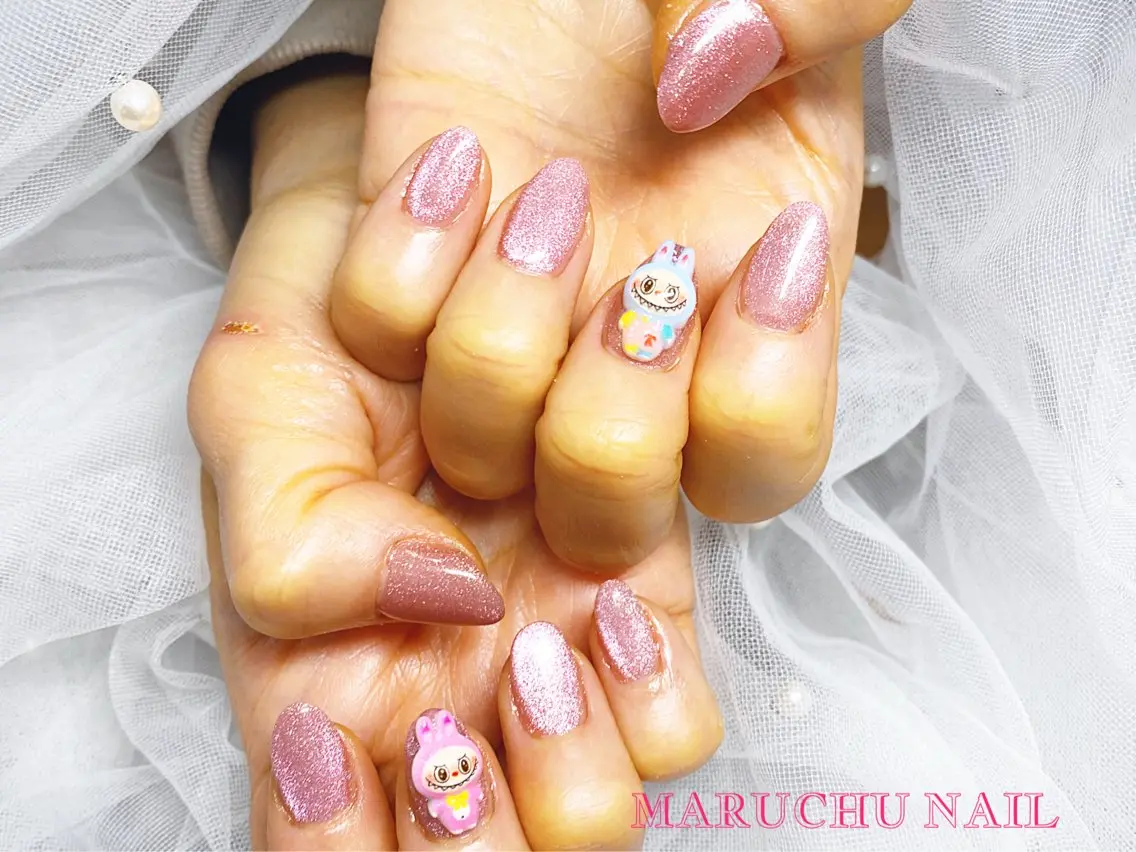 ネイル マグネットネイル 🦋✨ MARIKO✨🦋のネイルデザイン