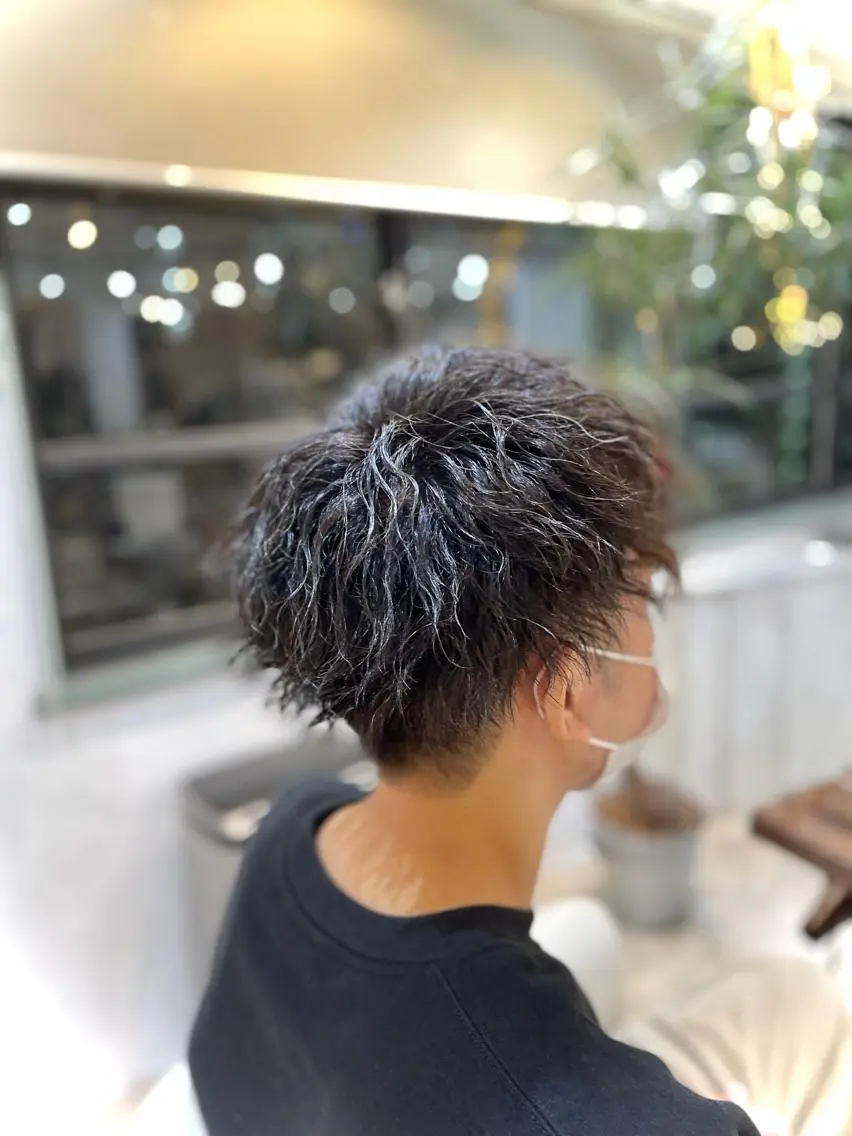 【メンズ限定✨】カット＋パーマ（ツイスト、スパイラル、ツイストスパイラル）の写真