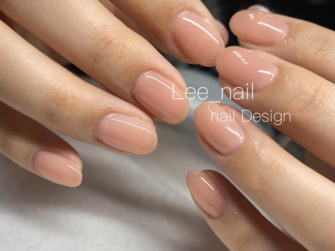 ネイル ワンカラーネイル ハンドネイル Lee_ nailのネイルデザイン