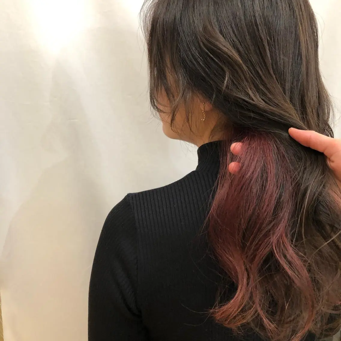ロング カラー ヘアアレンジ マツエク・マツパ 暖色ボブ 🍊rikakoのヘアスタイル