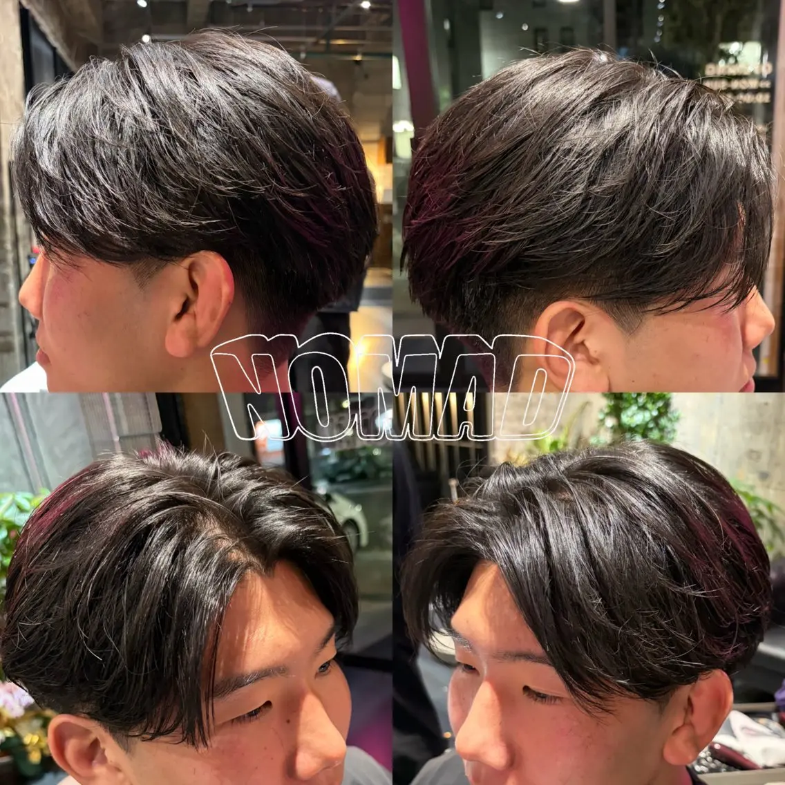 セミロング メンズ カット NOMAD/長堀橋 /南船場/yutaのヘアスタイル