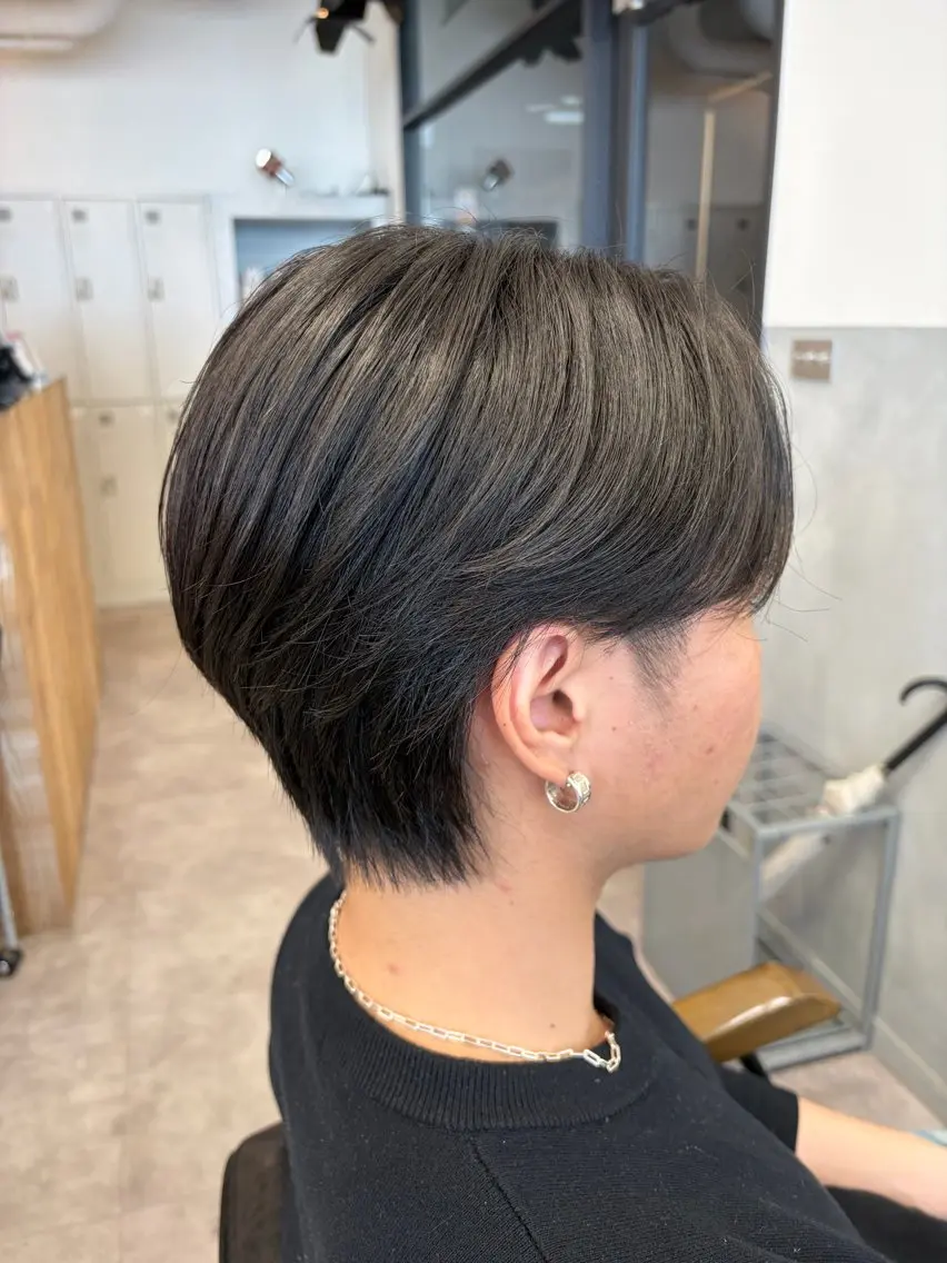 🩵💙メンズビジネスカジュアルコース❣️カット+頭皮ケアor眉カット付き💇✨💙🩵の写真